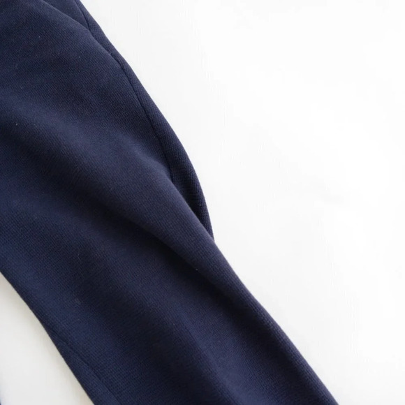 Tory Burch Navy  Straight Leg Crop Pants Size 4 - Picture 9 of 16